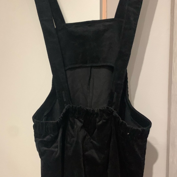 Stowaway Collection Maternity Black Cord Overalls NWT - Picture 4 of 6